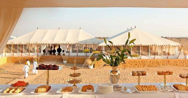 Golden Sandstone Hotel Desert Safari Camp Джайсалмер Экстерьер фото