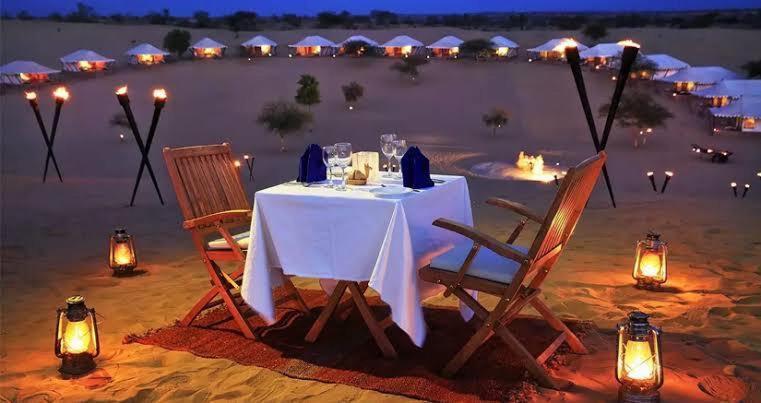 Golden Sandstone Hotel Desert Safari Camp Джайсалмер Экстерьер фото